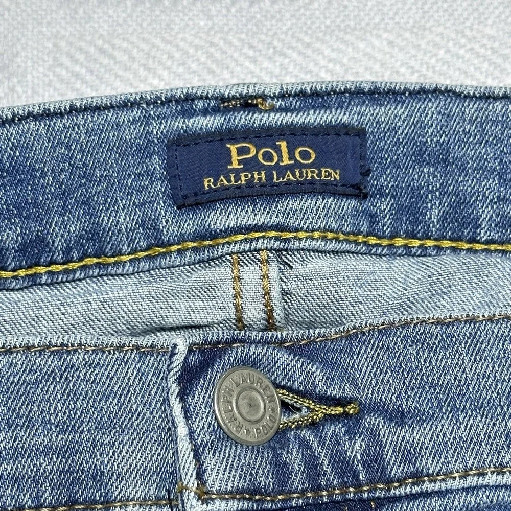 Polo Ralph Lauren‎ Hampton Relaxed Straight Leg Denim Jeans Men's Size 36x32